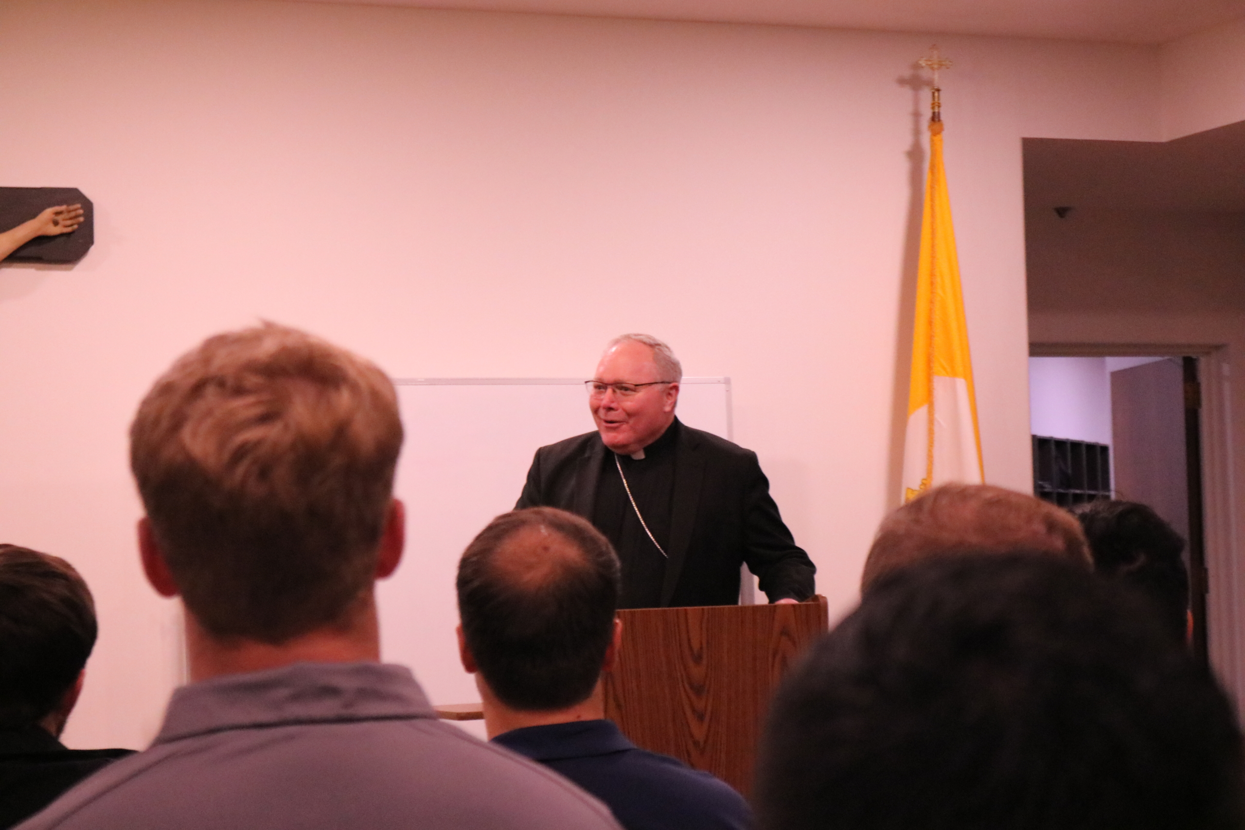 Mass  of the Holy Spirit and Dinner with Bishop Burns